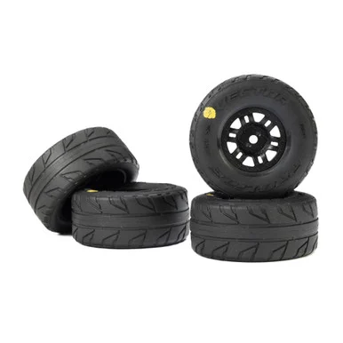Pro-Line PRO1034310 Vector F/R Tires MTD 12mm Black Split Six (4) for ARRMA MOJAVE GROM