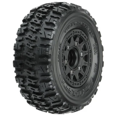 Pro-Line Racing PRO119010 Trencher X Front/Rear 2.2"/3.0" SC Mounted 12mm Black Raid (2) 1/10