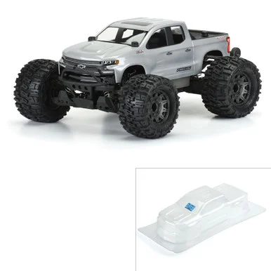 Pro-Line Racing PRO350600 2019 Chevy Silverado Z71 Trail Boss Clear Body: Stampede 4x4 1/10
