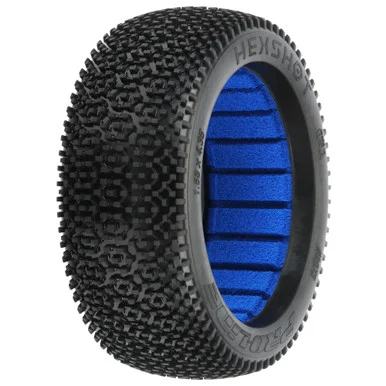PRO9073204: 1/8 Hex Shot S4 F/R Off-Road 1:8 Buggy Tires (2)
