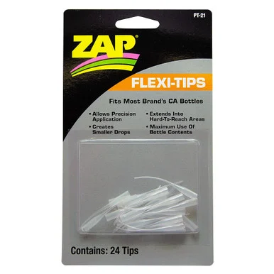 Pacer Technology PT-21 Flexi-Tips, 24 Pack