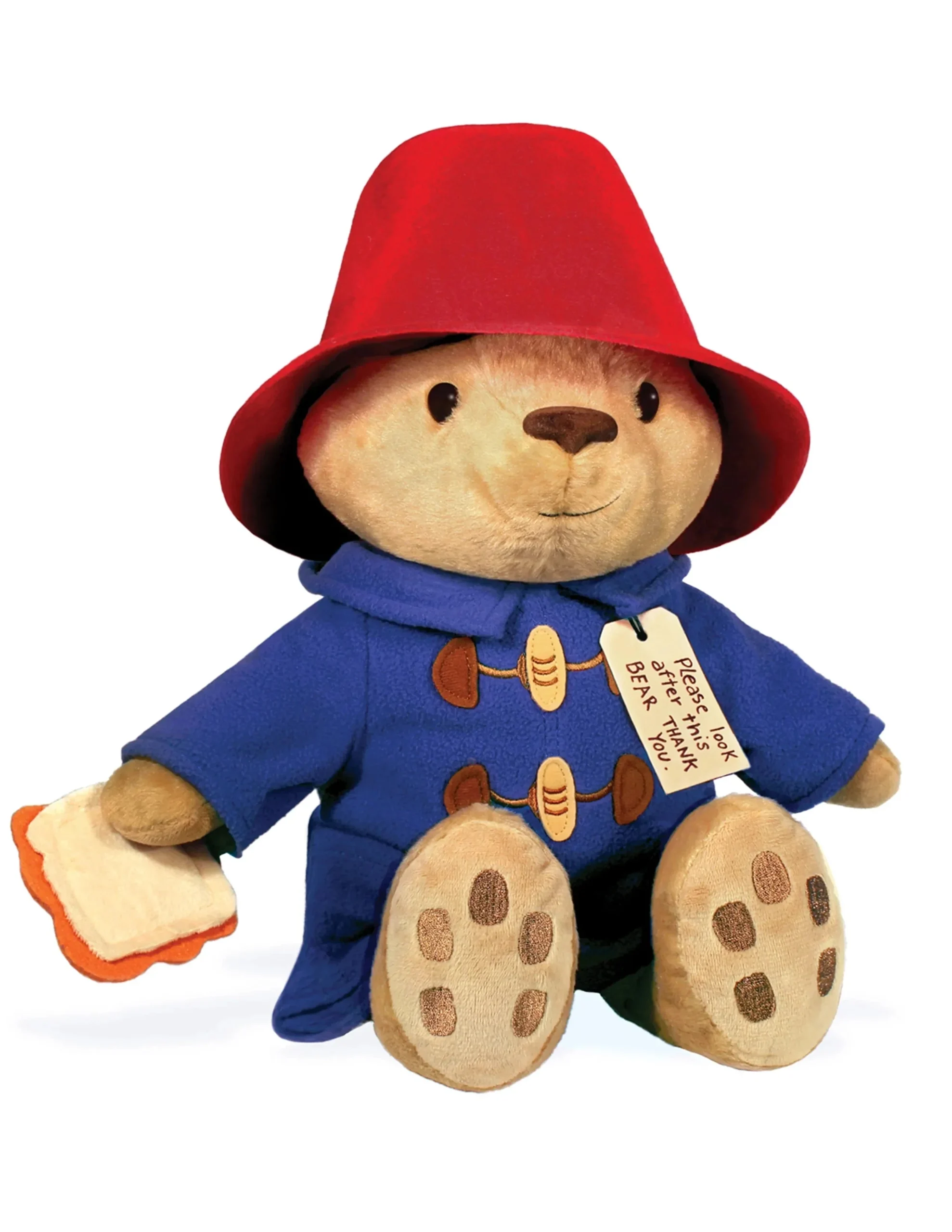 Classic Seated Paddington Bear 12” Soft Toy - Yottoy