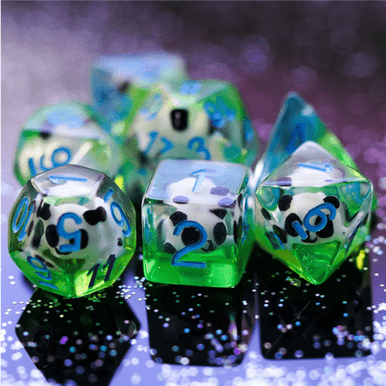 Foam Brain Games 1117 Panda RPG Dice Set - FoamBrain