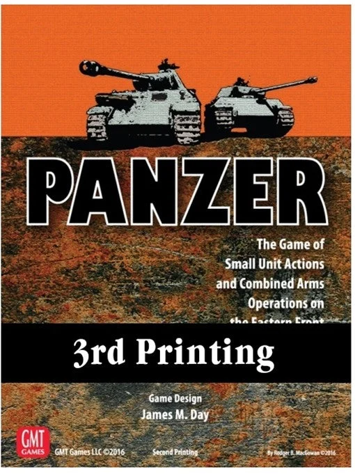 Panzer (3rd Printing) The Game of Smal Unit Actions and Combined Arms Operations on the Eastern Front - GMT Games