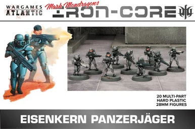 Wargames Atlantic WAAMM002 Iron-Core Eisenkern Panzer 28mm Scale Figures Kit