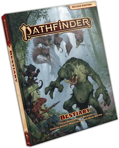 Paizo 2102 Pathfinder 2E: Bestiary Hardcover - Pazio