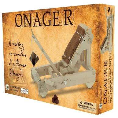 Pathfinders PFD-54 Ancient Roman Onager Wooden Kit