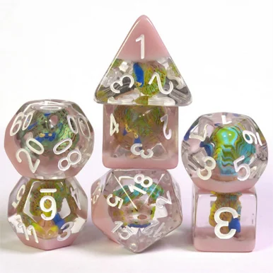 Foam Brain Games 2330 Peacock RPG Dice Set - FoamBrain