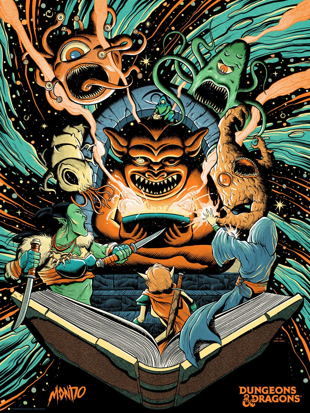 Dungeons & Dragons Poster - Pedro Correa