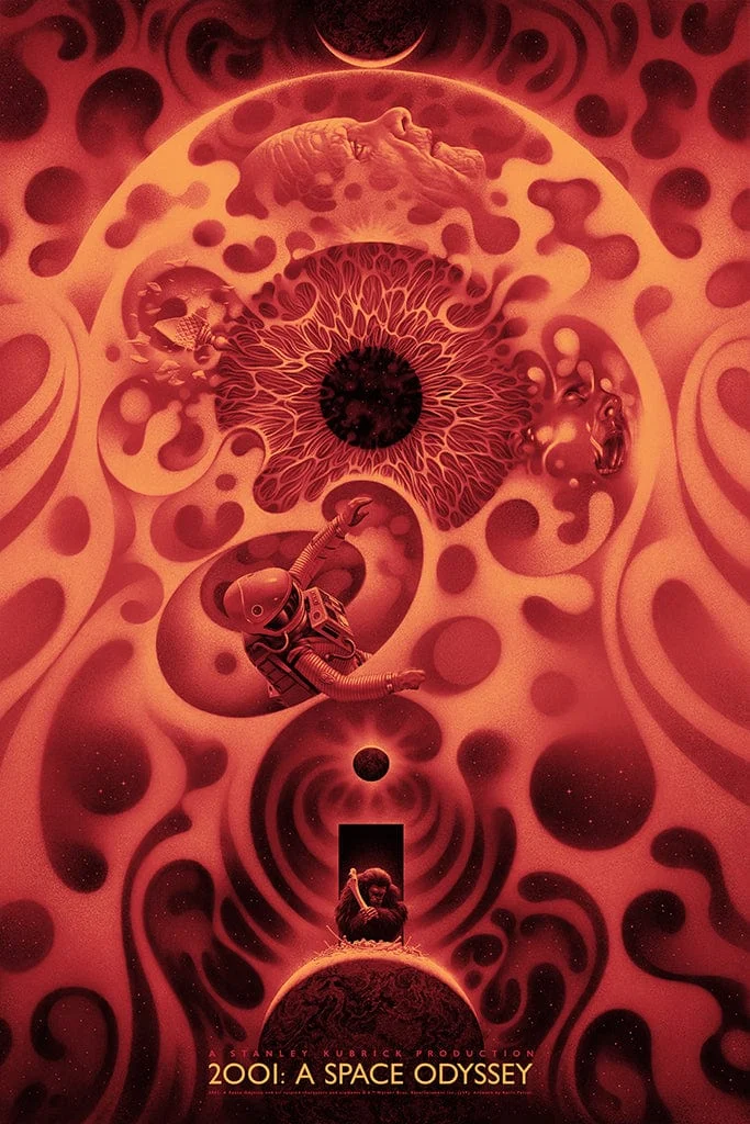2001: A Space Odyssey Poster - Boris Pelcer
