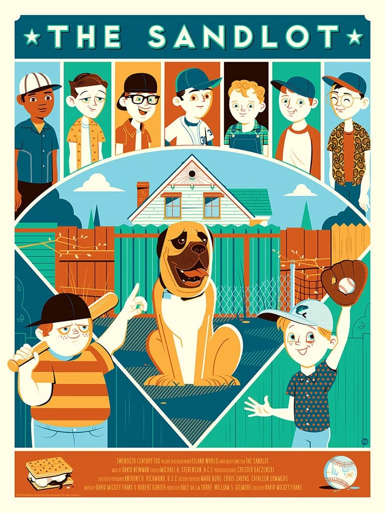 The Sandlot Poster - Dave Perillo