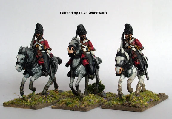 Perry Miniatures Napoleonic British Scots Greys Galloping 28mm Scale Model Metal Figures