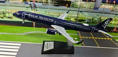 Titan Airways (Four Seasons) Airbus A321-253NX Reg: G-XATW KJ-A321-200 Scale 1:200
