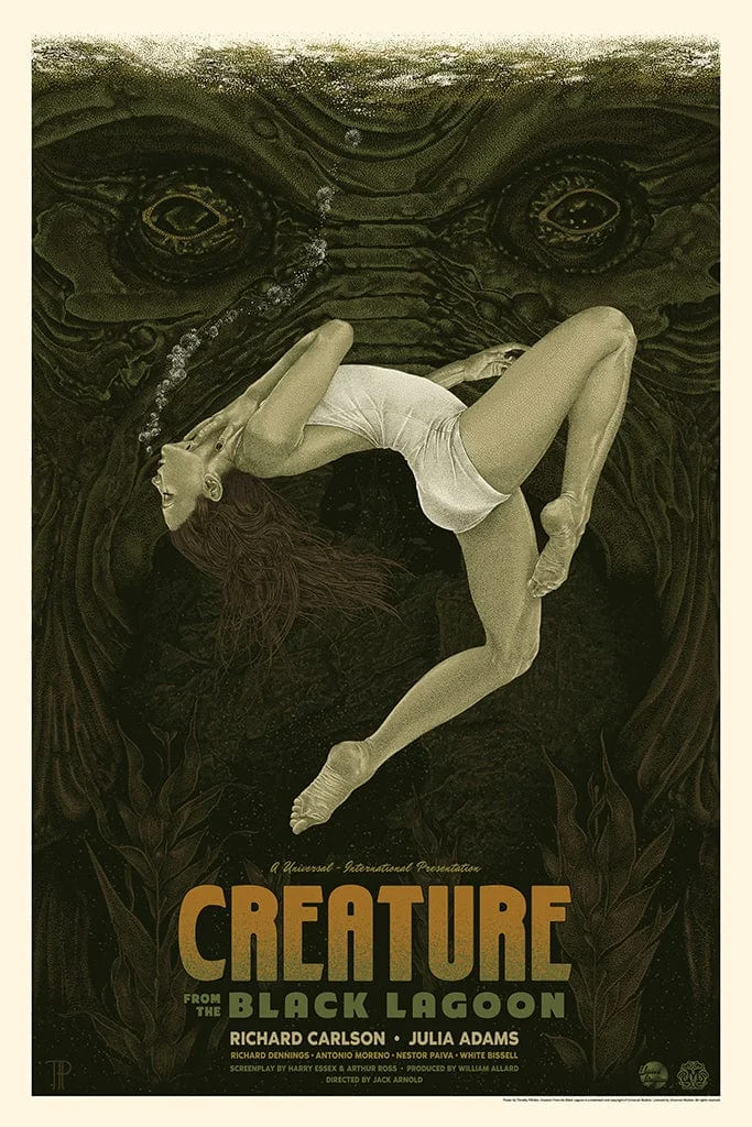 Creature from the Black Lagoon Poster - Timothy Pittides