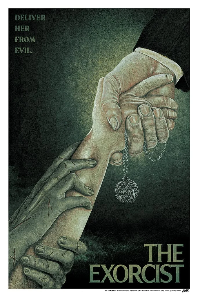 The Exorcist (Variant) Poster - Timothy Pittides