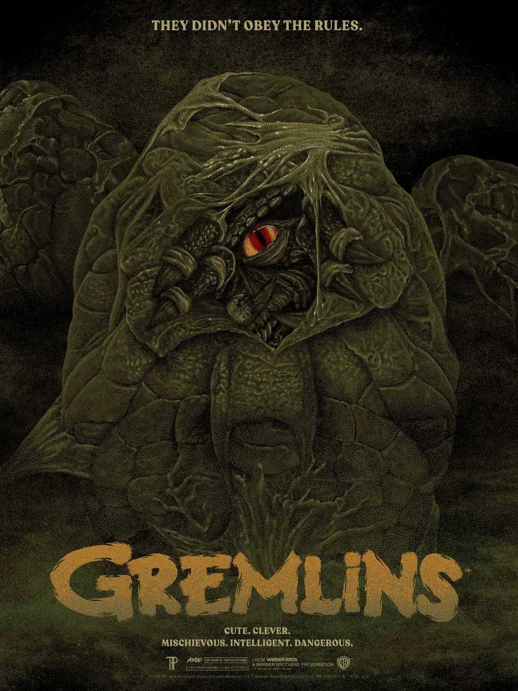 Gremlins Poster - Timothy Pittides