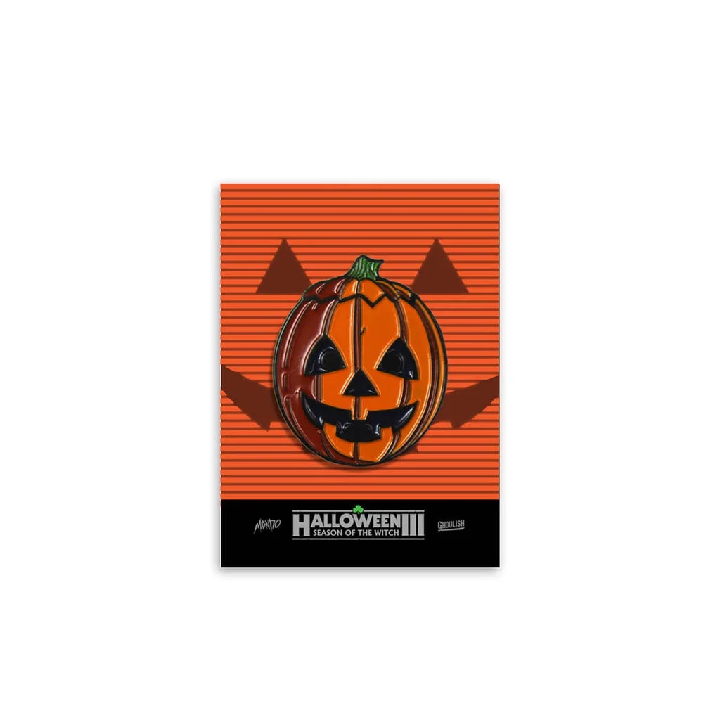 Halloween III: The Pumpkin Enamel Pin - Gary Pullin