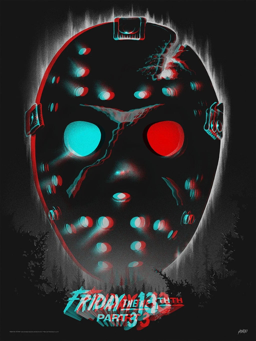 Friday the 13th Part 3 (Variant) - Gary Pullin