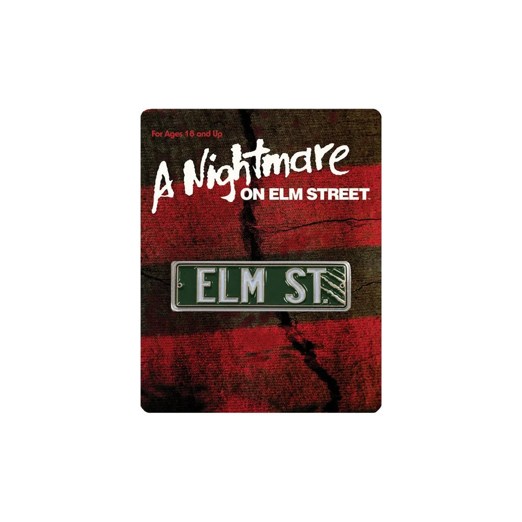 Elm Street Sign Enamel Pin - Gary Pullin