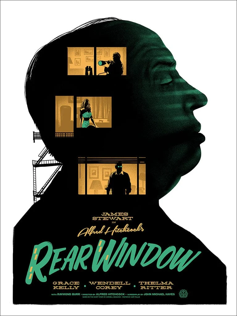 Rear Window Poster - Gary Pullin