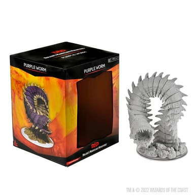 Wizkids 90530 Dungeons & Dragons Nolzur's Marvelous Unpainted Miniatures: Purple Worm