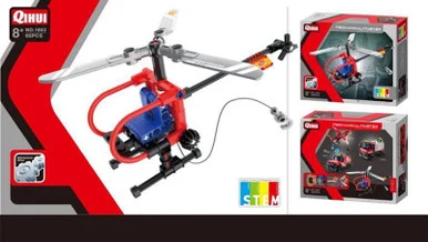 Qihui 1803 Tech Bricks Mini Rescue Copter