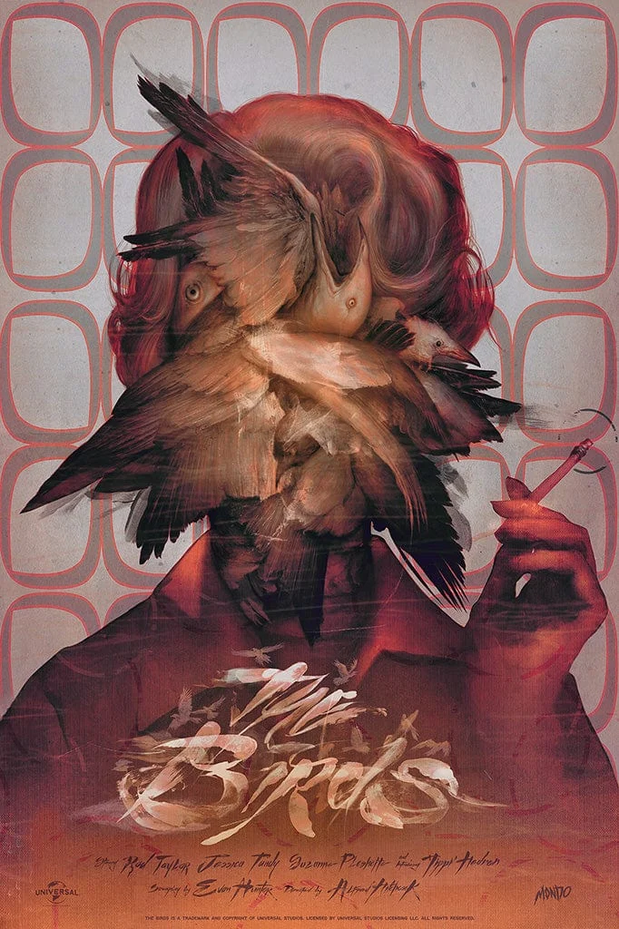 The Birds Poster - Dan Quintana