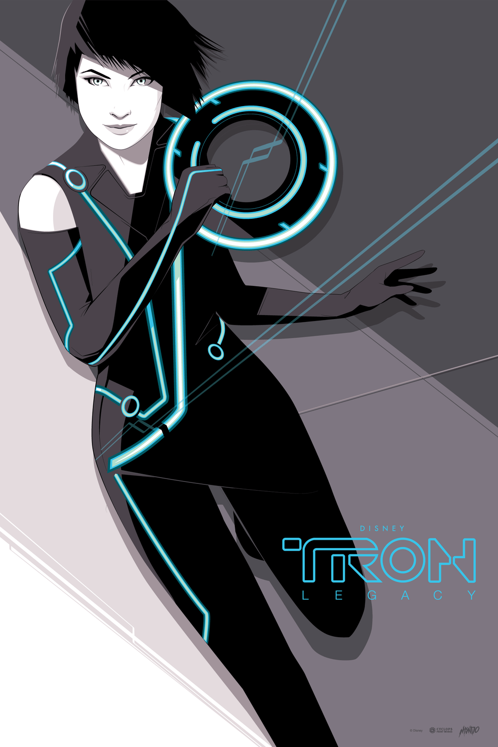 Mondo X Cyclops Print Works Print #25: Tron: Legacy - Craig Drake