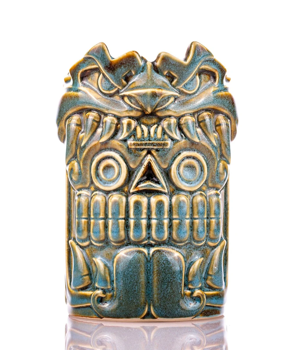 Mouth of the Serpent Designer Series Tiki Mug - Urban Aztec