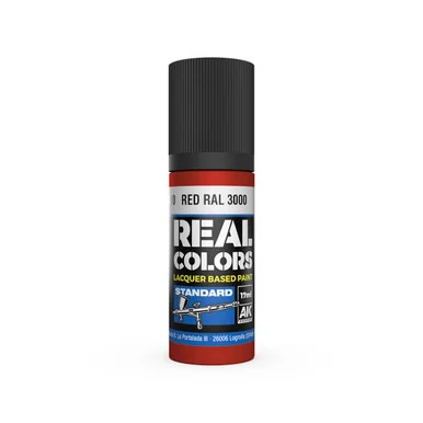 RC810 - Real Colors Red RAL 3000 17 ml.