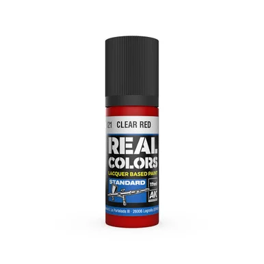 RC821 - Real Colors Clear Red 17 ml.