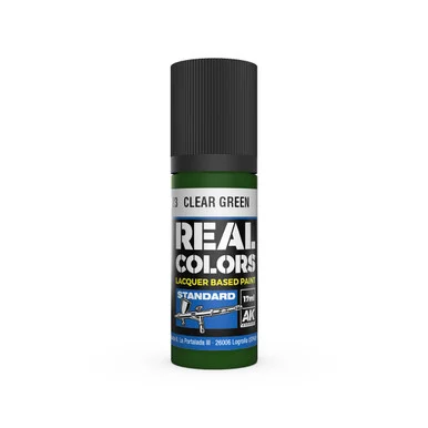 RC823 - Real Colors Clear Green 17 ml.