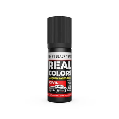 RC828 - Real Colors British F1 Black 1972-1986 17 ml.