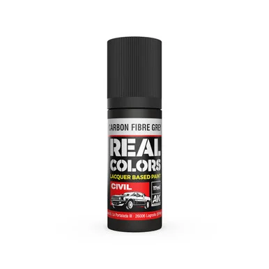 RC829 - Real Colors Carbon Fibre Grey 17 ml.
