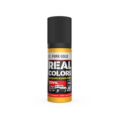 RC831 - Real Colors Fork Gold 17 ml.