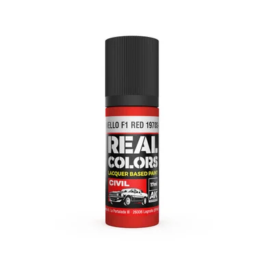 RC833 - Real Colors Maranello F1 Red 1970s-1980s 17 ml.