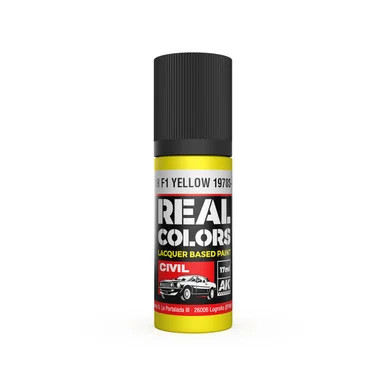 RC841 - Real Colors French F1 Yellow 1970s-1980s 17 ml.