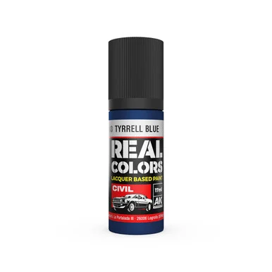 RC843 - Real Colors Tyrrell Blue 17 ml.