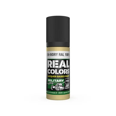RC851 - Real Colors Elfenbein-Ivory RAL 1001 (Interior Color) 17 ml.