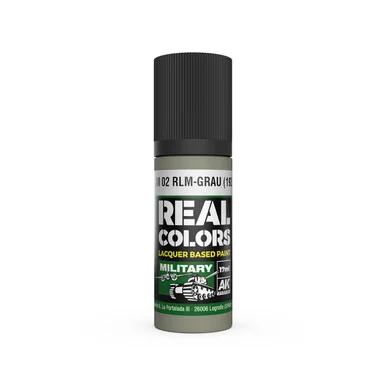 RC932 - Real Colors RLM 02 RLM-GRAU (1938) 17 ml.