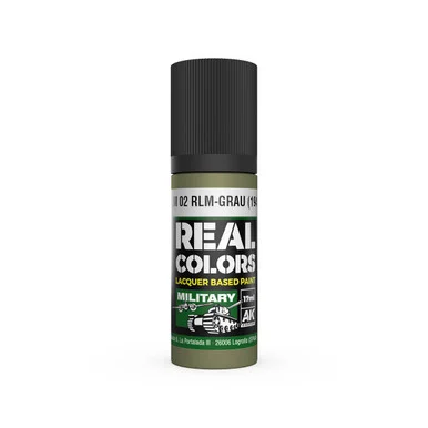 RC933 - Real Colors RLM 02 RLM-GRAU (1941) 17 ml.