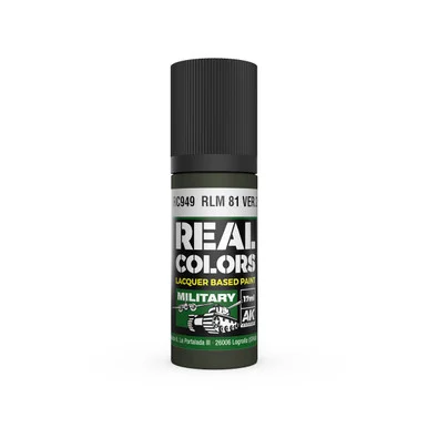 RC949 - Real Colors RLM 81 Ver.2 (incorrectly called RLM 83) 17 ml.