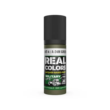 RC975 - Real Colors AMT-4 / A-24M Green 17 ml.