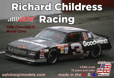 1/24 Richard Childress #3 GM Goodwrench 1988 Chevrolet Monte Carlo - Salvinos JR Models