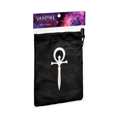 Renegade Game Studios 02603 Vampire: The Masquerade 5th Edition Roleplaying Game Dice Bag - Renegade Games