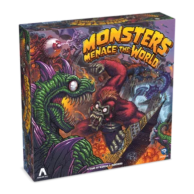 Renegade Game Studios 02808 Monsters Menace the World - Renegade Games