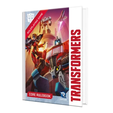 Renegade Game Studios 08433 Transformers Roleplaying Game Core Rulebook - Renegade Games