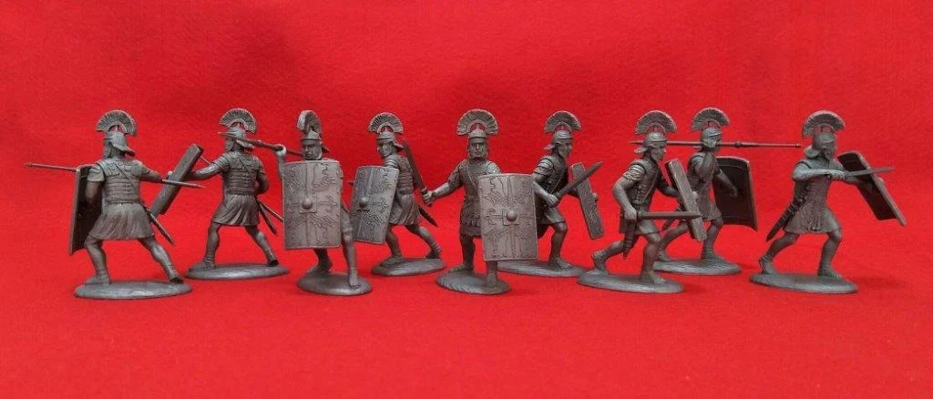 Early Imperial Roman Legionaries (Legio III Gallica), 60 mm (1/30) Scale Plastic Figures - Expeditionary Force