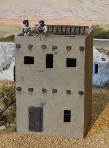 SCENERY: 28mm Afghan to Middle East House (Medium) - RENRNAH115