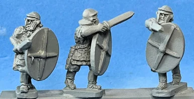 PIG030146 - Roman Auxiliary + sword + ribbed shield